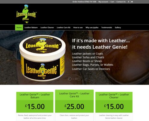 leather genie leather cleaner and balsam